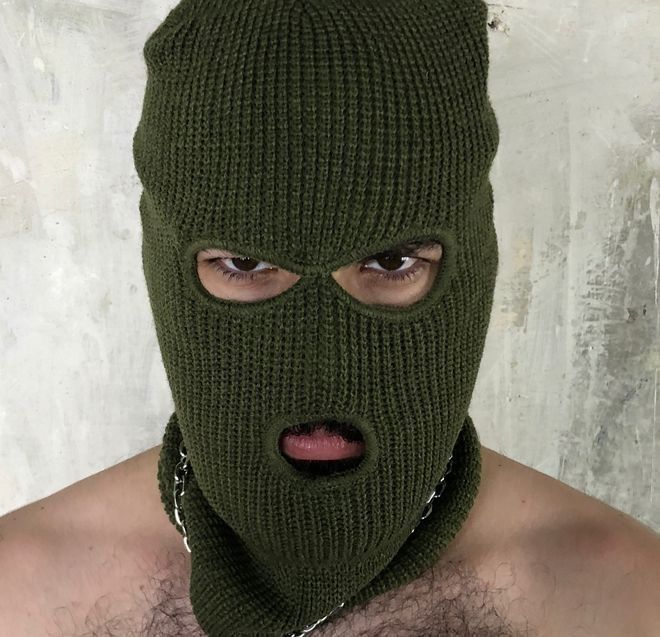 Balaclava Acrylic Green