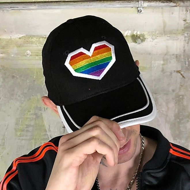 Boxer X-Baseball Cap Rainbow