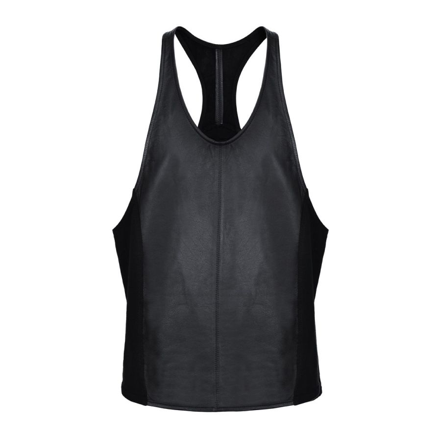 Bull Leather Tank Top.01