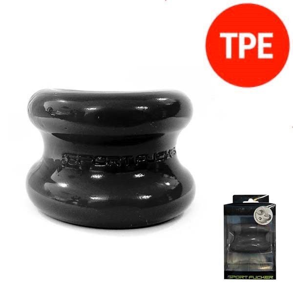 Sport Fucker TPE Muscle Ball Stretcher Black