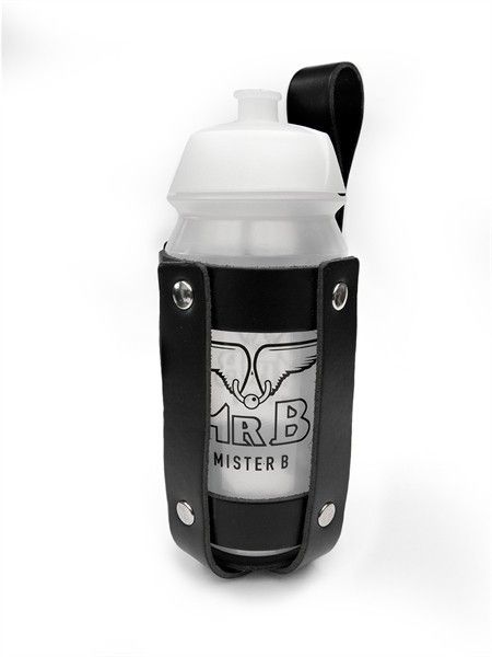 MrB Leather Lube Bottle Holder Black