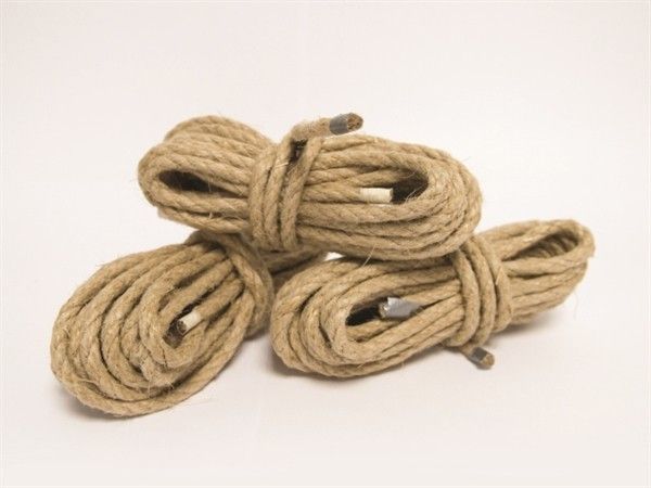 MrB Bondage Rope Hemp 6m Set of 3