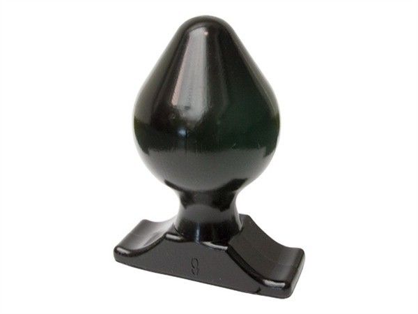 All Black Cors Butt Plug 9cm