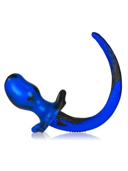 Oxballs Mastiff Puppy tail blue with black swirl