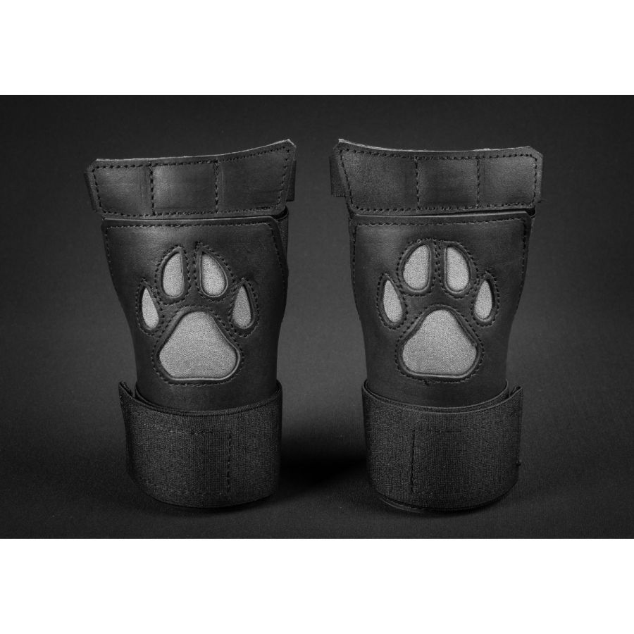 Mr-S-Leather Open Paw Puppy Glove Grey