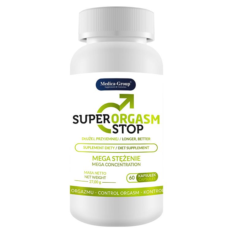 Super Orgasm Stop - 60 caps. - Diet supplement for men