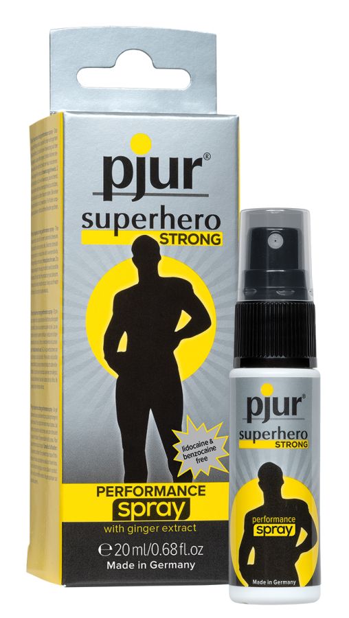 pjur superhero STRONG PERFORMANCE spray 20 ml